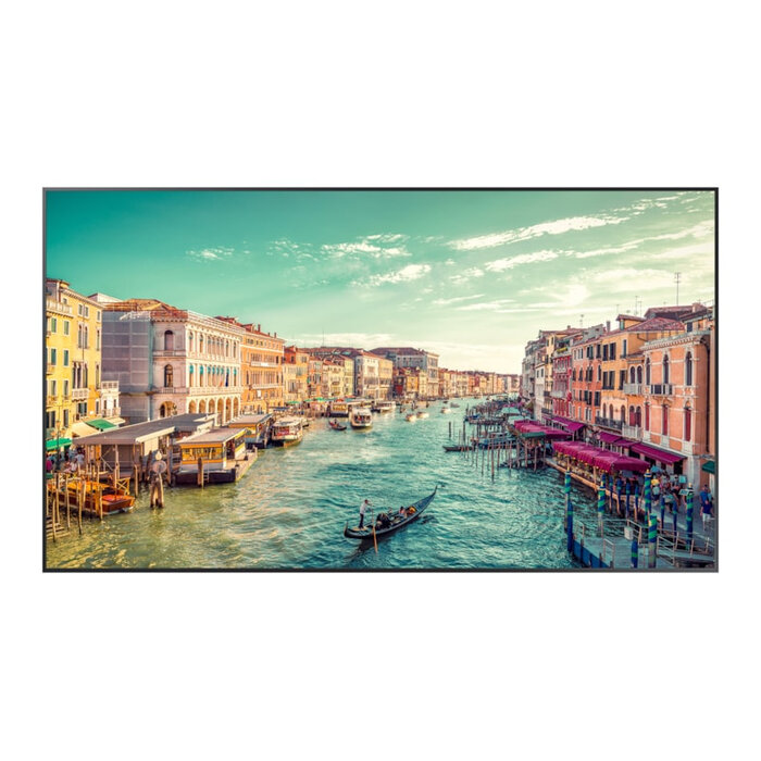 Samsung Samsung QM65R-A Digitale signage flatscreen 165,1 cm (65") LED Wifi 500 cd/m² 4K Ultra HD Zwart Type processor Tizen 4.0 24/7