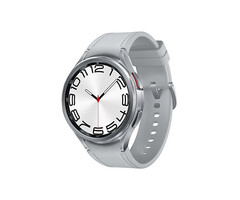 Samsung Samsung Galaxy Watch6 Classic Watch6 Classic 3,81 cm (1.5") OLED 47 mm Digitaal 480 x 480 Pixels Touchscreen Zilver Wifi GPS