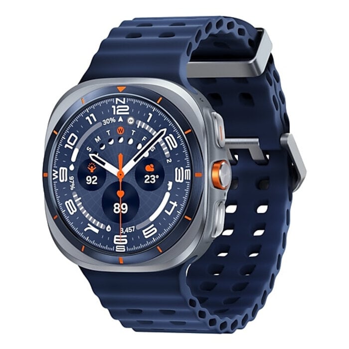 Samsung Samsung Galaxy Watch Ultra 3,81 cm (1.5") AMOLED 47 mm Digitaal 480 x 480 Pixels Touchscreen 4G Titanium Wifi GPS