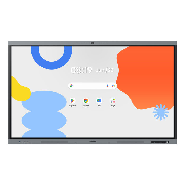 Samsung Samsung LH75WAFPLGC interactief whiteboard 190,5 cm (75") 3840 x 2160 Pixels Touchscreen Zwart, Grijs