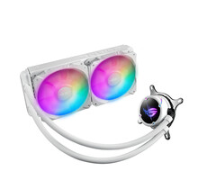 Asus ASUS ROG STRIX LC II 240 ARGB White Edition Processor Alles-in-één vloeistofkoeler 12 cm Wit 1 stuk(s)