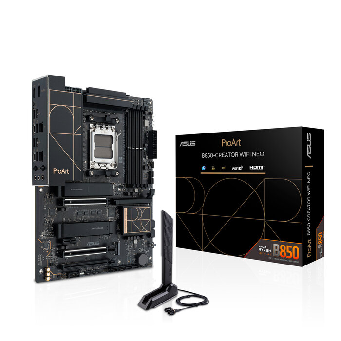 Asus ASUS PROART B850-CREATOR WIFI NEO AMD B850 Socket AM5 ATX