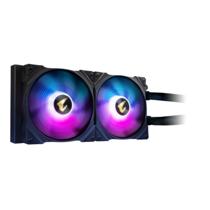 Gigabyte GIGABYTE AORUS WATERFORCE X 280 Processor Alles-in-één vloeistofkoeler Zwart 1 stuk(s)