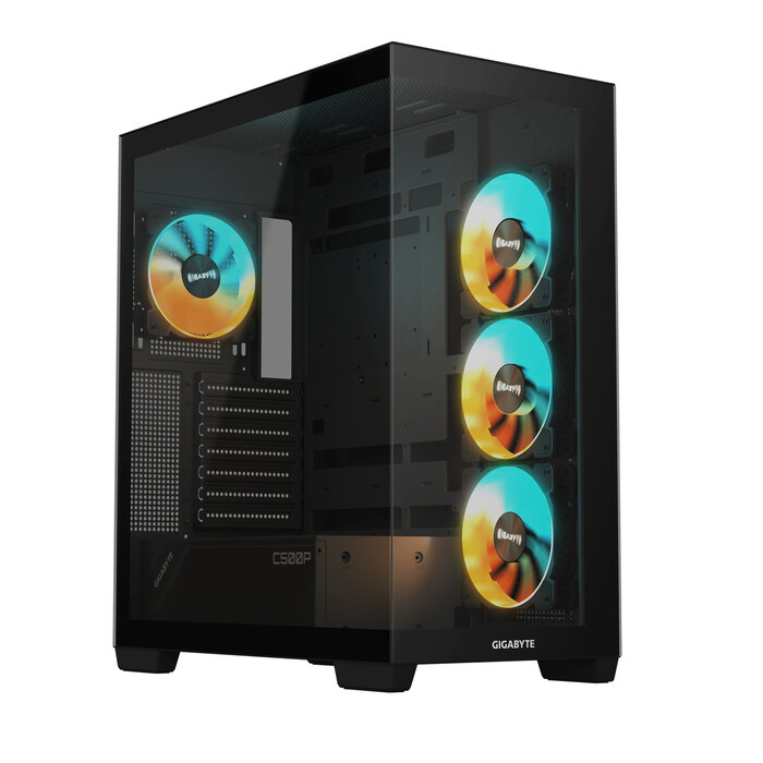 Gigabyte GIGABYTE C500 PANORAMIC STEALTH Midi Tower Zwart