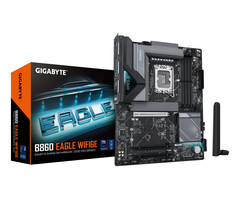 Gigabyte GIGABYTE B860 EAGLE WIFI6E moederbord Intel B860 LGA 1851 (Socket V1) ATX