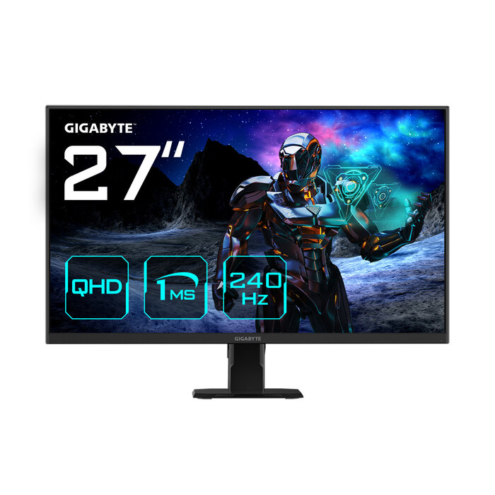 Gigabyte GIGABYTE GS27Q X computer monitor 68,6 cm (27") 2560 x 1440 Pixels Quad HD LED Zwart