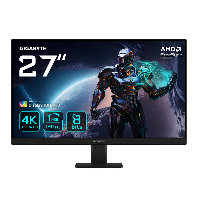 Gigabyte GIGABYTE GS27U computer monitor 68,6 cm (27") 3840 x 2160 Pixels 4K Ultra HD LED Zwart