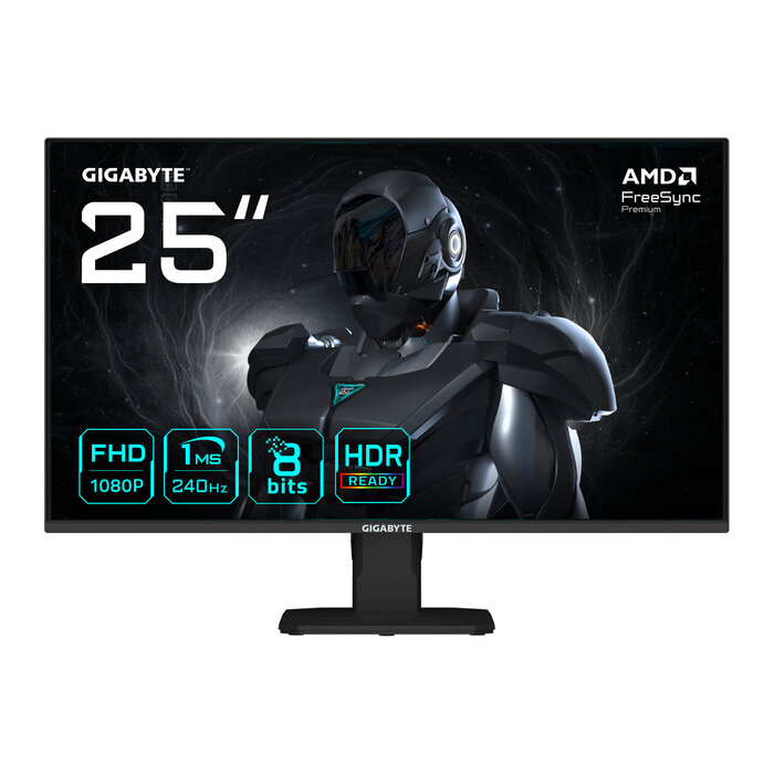 Gigabyte GIGABYTE GS25F2A computer monitor 62,2 cm (24.5") 1920 x 1080 Pixels Full HD LED Zwart