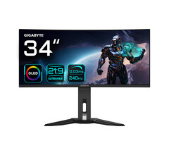 Gigabyte GIGABYTE MO34WQC2 computer monitor 86,4 cm (34") 3440 x 1440 Pixels Wide Quad HD OLED Zwart