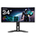 GIGABYTE MO34WQC2 computer monitor 86,4 cm (34") 3440 x 1440 Pixels Wide Quad HD OLED Zwart