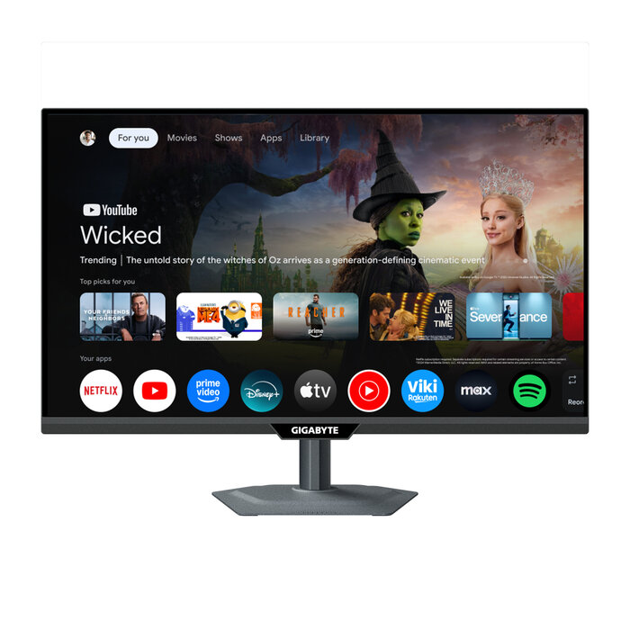 Gigabyte GIGABYTE M27QS computer monitor 68,6 cm (27") 2560 x 1440 Pixels Quad HD LED Zwart