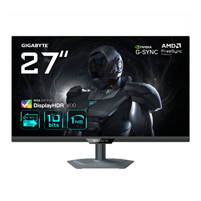 Gigabyte GIGABYTE G27U computer monitor 68,6 cm (27") 3840 x 2160 Pixels 4K Ultra HD LED Zwart