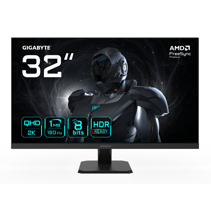 Gigabyte GIGABYTE GS32QA computer monitor 80 cm (31.5") 2560 x 1440 Pixels Quad HD LED Zwart