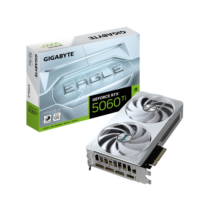 Gigabyte GIGABYTE GeForce RTX 5060 Ti EAGLE OC ICE 16G NVIDIA 16 GB GDDR7