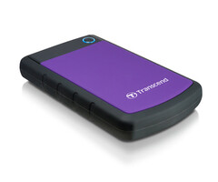 Transcend Transcend StoreJet 25H3P (USB 3.0), 2TB externe harde schijf 5400 RPM 2.5" Micro-USB B 3.2 Gen 1 (3.1 Gen 1) Zwart, Paars