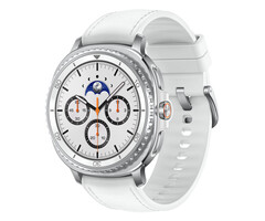 Samsung Samsung Galaxy Watch8 Classic 3,3 cm (1.3") AMOLED 46 mm Digitaal 438 x 438 Pixels Touchscreen Zilver Wifi GPS