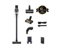Samsung Samsung VS20C85G2TN 2-in-1-steelstofzuiger Batterij/Accu Droog Zakloos Chroom, Zwart 2200 Ah