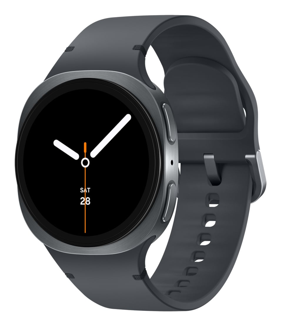Samsung Samsung Galaxy Watch8 SM-L320NDAAXEF smartwatch & sportwatch 3,3 cm (1.3") AMOLED 40 mm Digitaal 438 x 438 Pixels Grafiet Wifi GPS