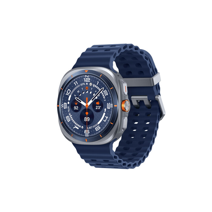 Samsung Samsung Galaxy Watch Ultra 3,81 cm (1.5") AMOLED 47 mm Digitaal 480 x 480 Pixels Touchscreen 4G Zilver Wifi GPS