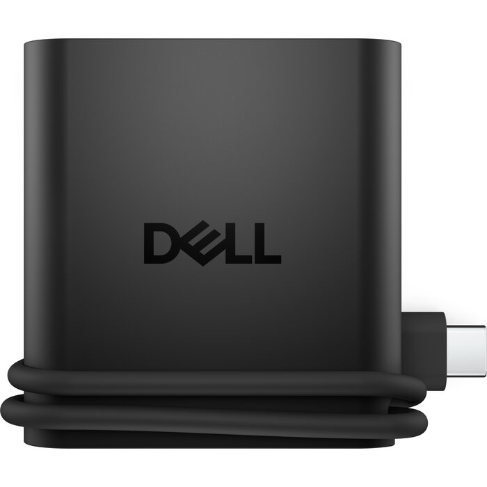 Dell DELL DA225 Bedraad USB 3.2 Gen 1 (3.1 Gen 1) Type-C Zwart