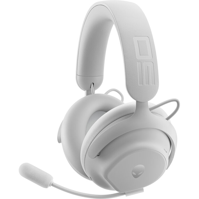 Dell Alienware PRO-HS-G-DEAM Headset Bedraad en draadloos Hoofdband Gamen USB Type-C Bluetooth Zwart, Wit