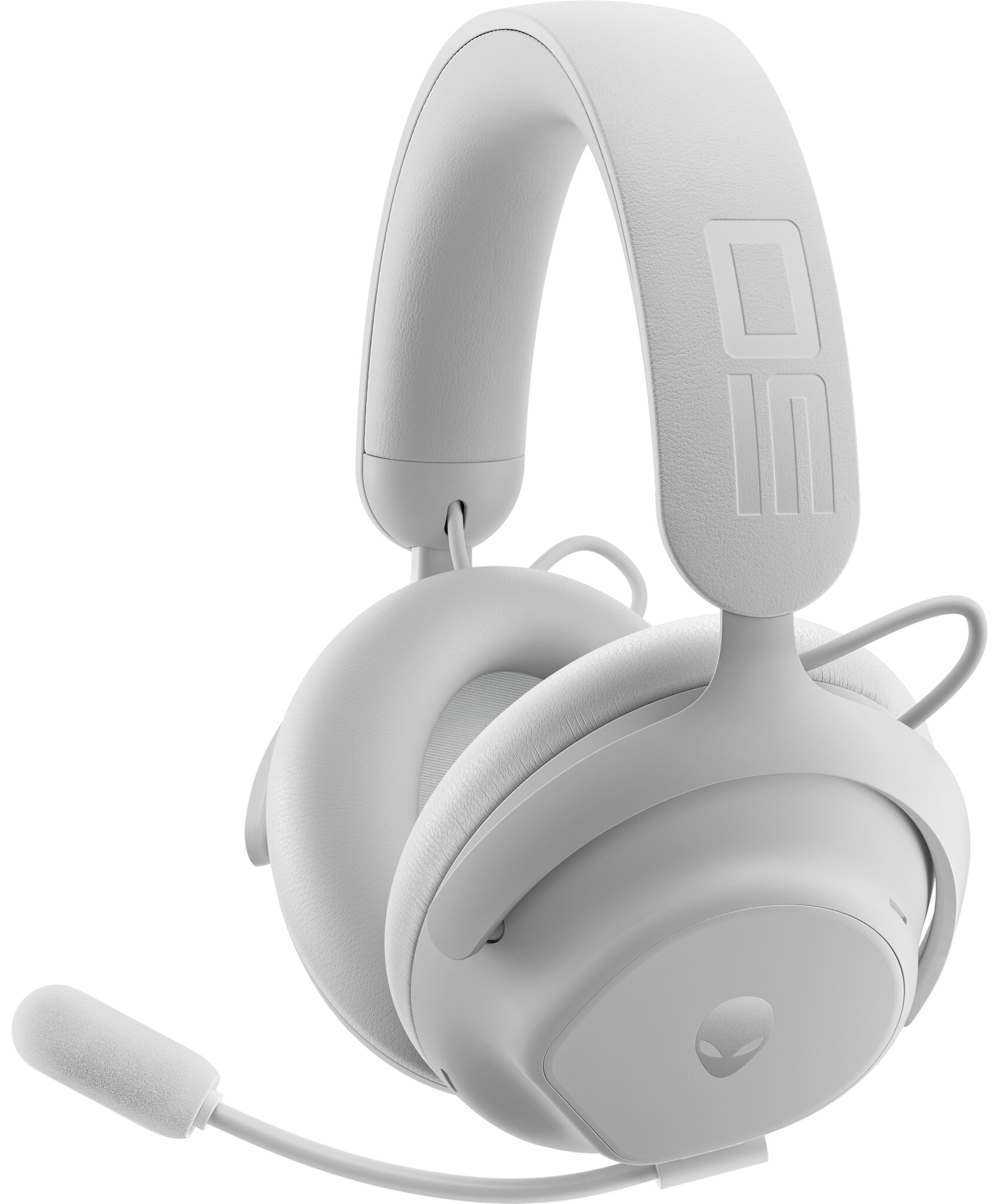 Dell Alienware PRO-HS-G-DEAM Headset Bedraad en draadloos Hoofdband Gamen USB Type-C Bluetooth Zwart, Wit