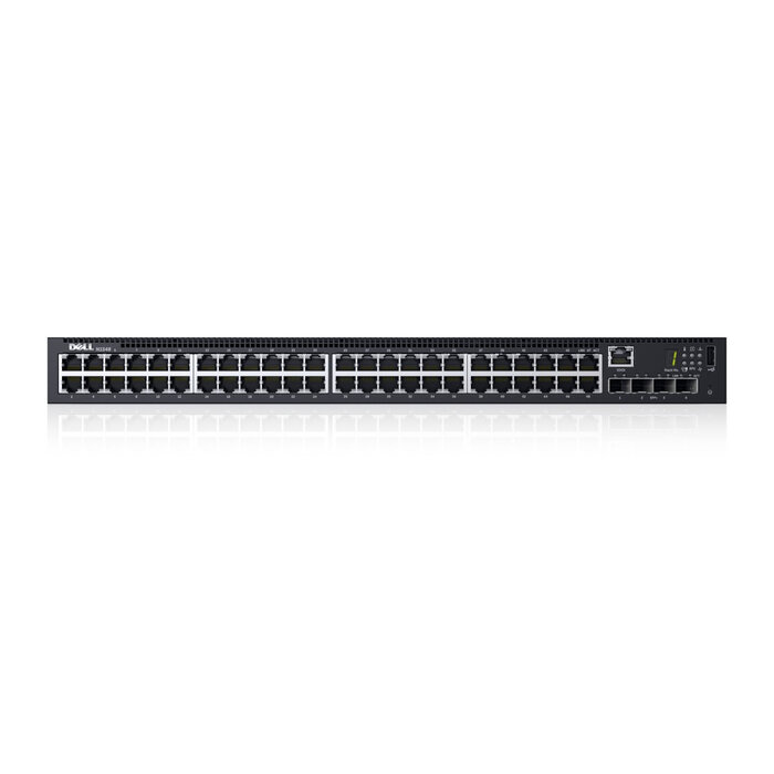 Dell DELL N1548 Managed L3 Gigabit Ethernet (10/100/1000) 1U Zwart