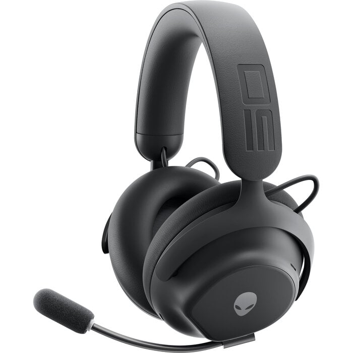 Dell Alienware PRO-HS-G-DEAM hoofdtelefoon/headset Bedraad en draadloos Hoofdband Gamen USB Type-C Bluetooth Zwart