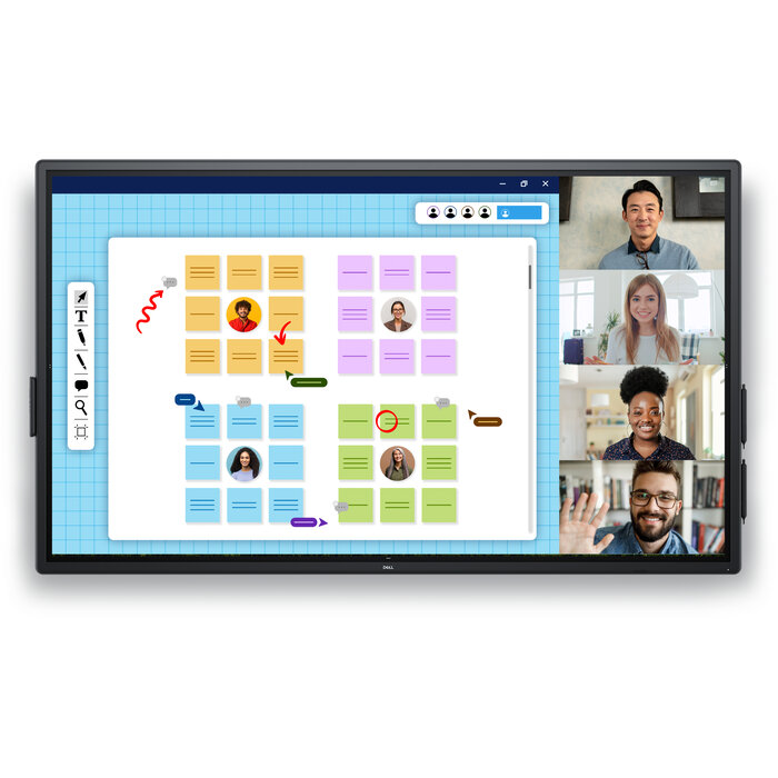 Dell DELL P7525QT 189,2 cm (74.5") LCD 3840 x 2160 Pixels 4K Ultra HD