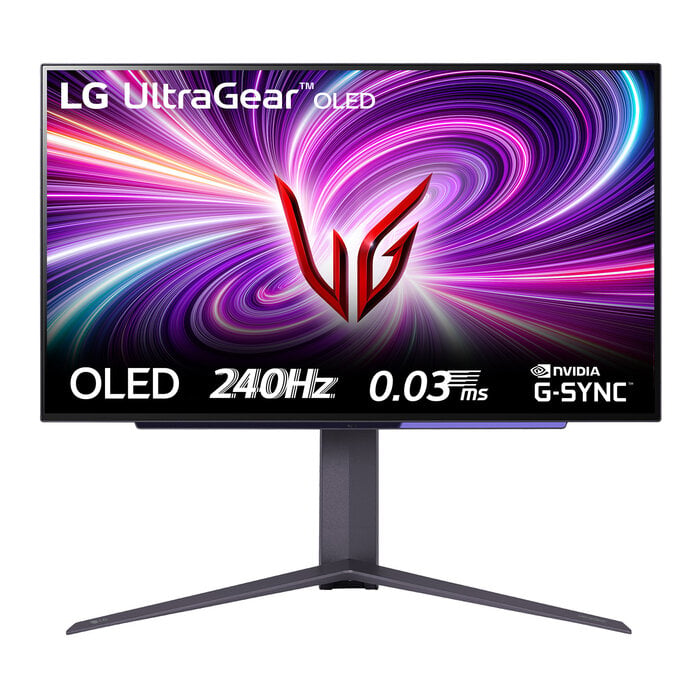 LG LG 27GS95QE-B computer monitor 67,3 cm (26.5") 2560 x 1440 Pixels Quad HD OLED Zwart