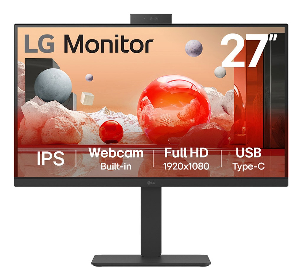LG LG 27BA850-B computer monitor 68,6 cm (27") 1920 x 1080 Pixels Full HD Zwart