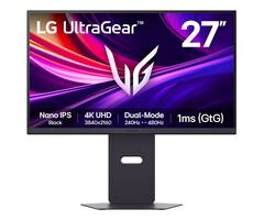 LG LG 27G850A-B.AEU computer monitor 68,6 cm (27") 3840 x 2160 Pixels 4K Ultra HD Zwart