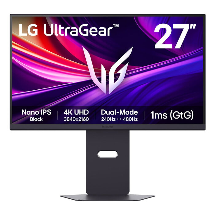 LG LG 27G850A-B.AEU computer monitor 68,6 cm (27") 3840 x 2160 Pixels 4K Ultra HD Zwart