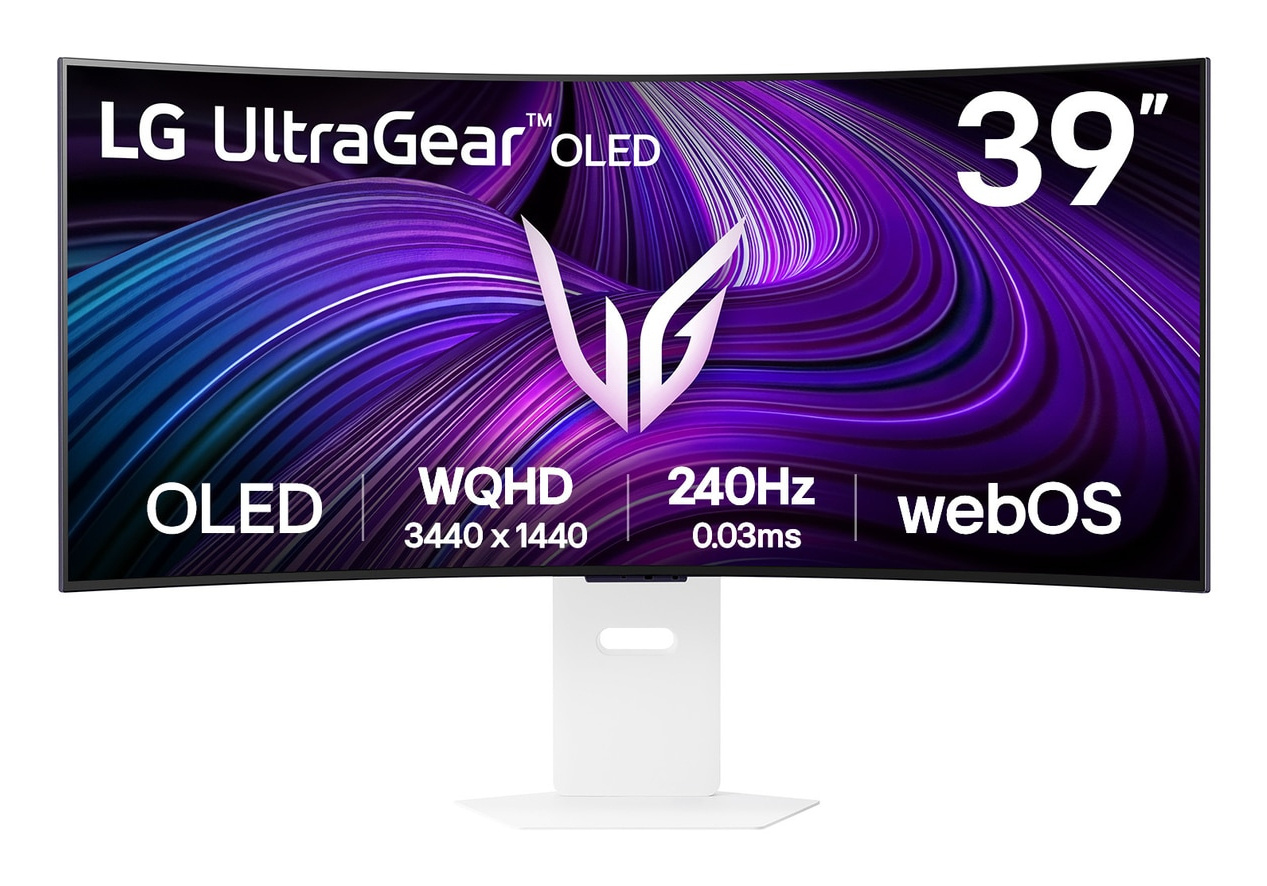 LG LG 39GX90SA-W computer monitor 99,1 cm (39") 3440 x 1440 Pixels Wide Quad HD OLED Wit