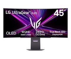 LG LG 45GX900A-B computer monitor 113 cm (44.5") 3440 x 1440 Pixels Wide Quad HD OLED Zwart