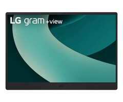 LG LG 17MT70 Draagbare monitor Zwart, Roestvrijstaal 43,2 cm (17") LED 2560 x 1600 Pixels
