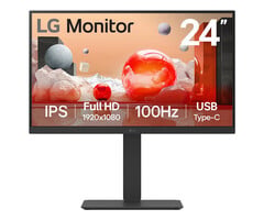 LG LG 24BA650 computer monitor 60,5 cm (23.8") 1920 x 1080 Pixels Full HD LED Zwart