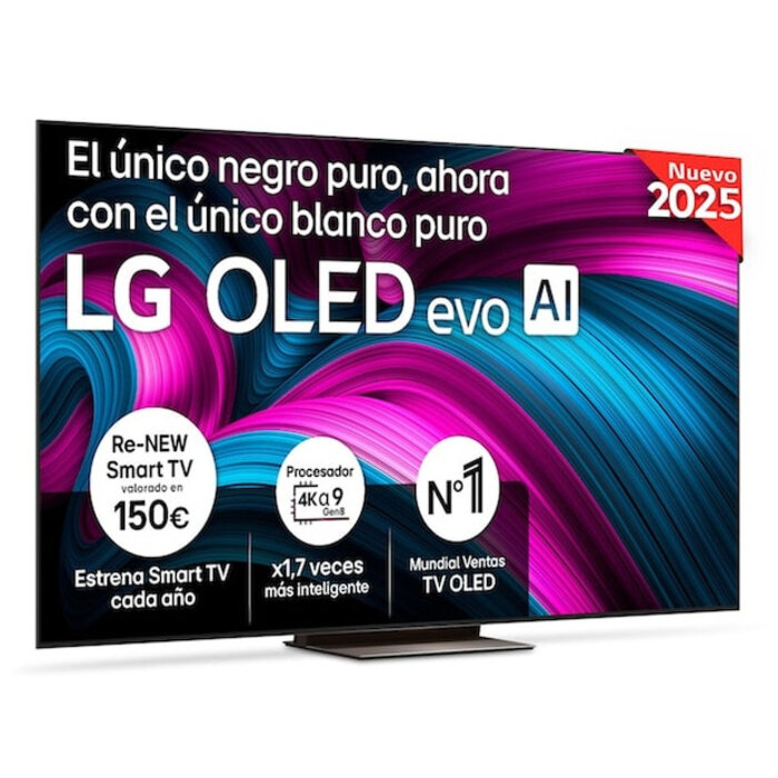 LG LG OLED evo AI OLED83C5ELA 2,11 m (83") 4K Ultra HD Smart TV Wifi Zwart