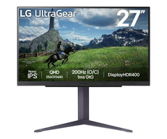 LG LG 27GS85QX-B computer monitor 68,6 cm (27") 2560 x 1440 Pixels Quad HD LCD Zwart