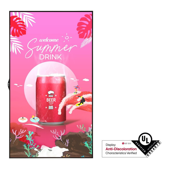 LG LG 49XS4P beeldkrant Digitale signage flatscreen 124,5 cm (49") LED 4000 cd/m² Full HD Zwart WebOS 24/7