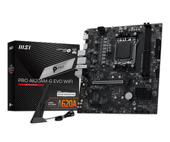 MSI MSI Pro A620AM-G EVO WIFI AMD A620A Socket AM5 micro ATX