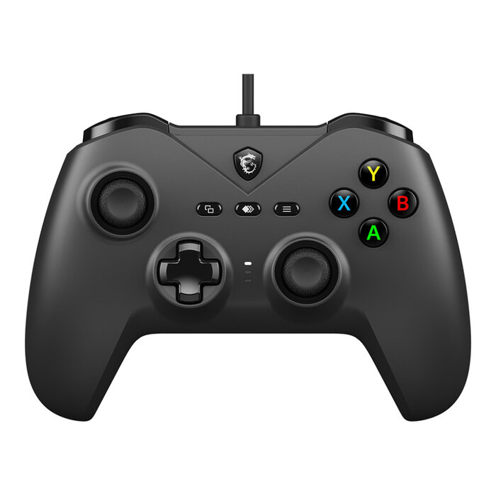 MSI MSI FORCE GC200 game controller Zwart USB Gamepad Analoog/digitaal Android, PC
