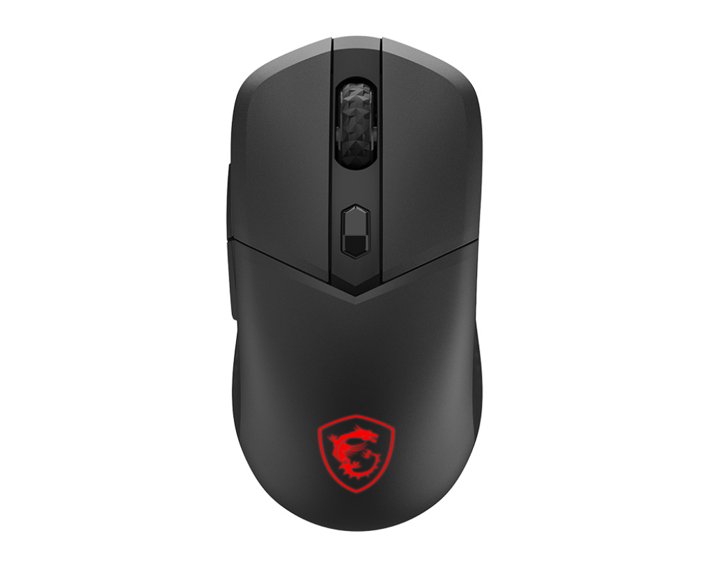 MSI MSI VERSA 300 ELITE WIRELESS muis Gamen Rechtshandig RF Wireless + Bluetooth + USB Type-C Optisch 26000 DPI