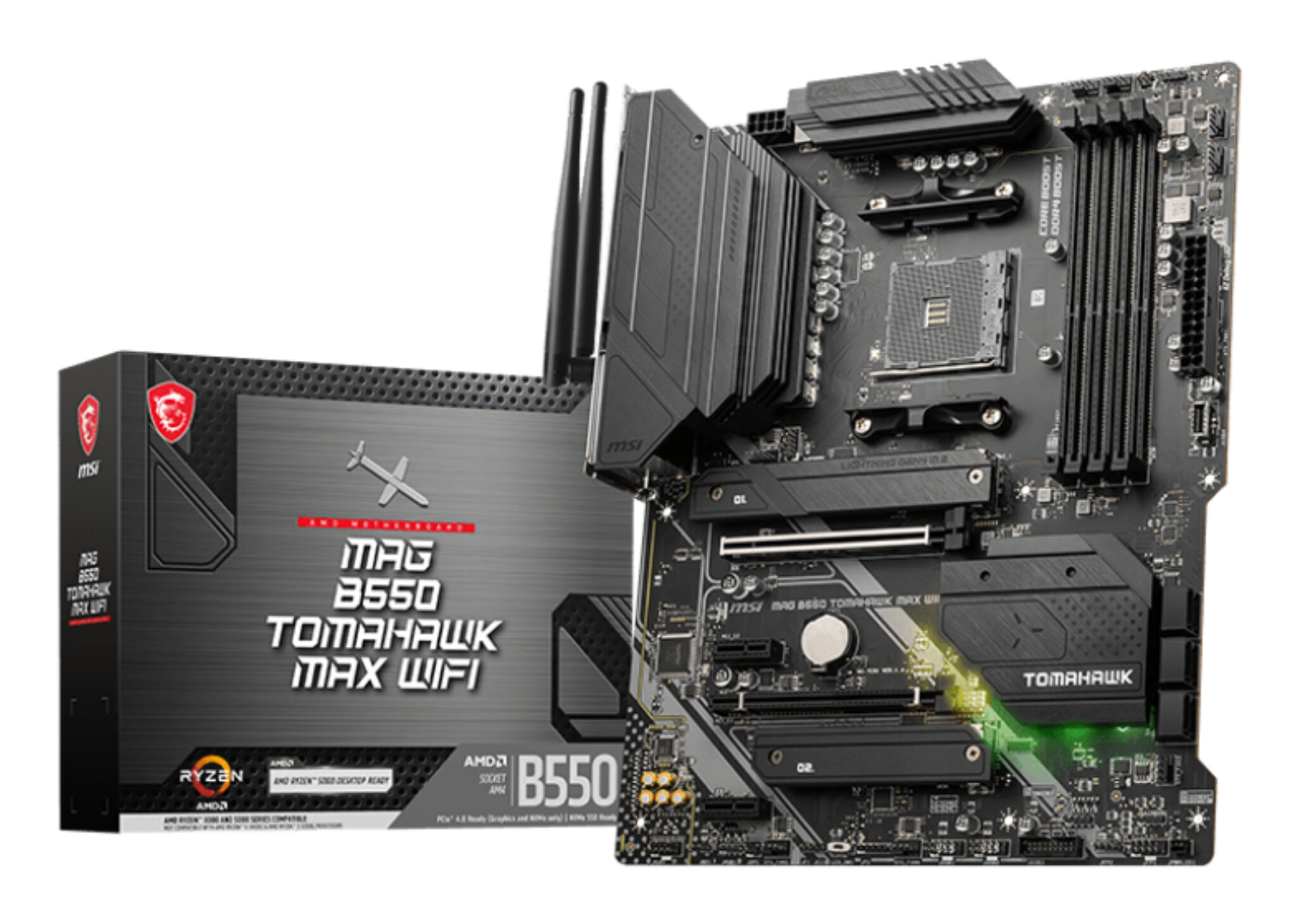 MSI MSI MAG B550 TOMAHAWK MAX WIFI AMD B550 Socket AM4 ATX
