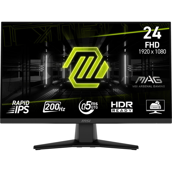 MSI MSI MAG 242F computer monitor 60,5 cm (23.8") 1920 x 1080 Pixels Full HD LCD Zwart