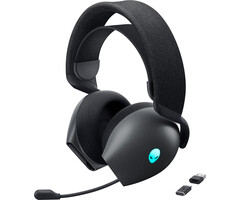 Dell Alienware AW725H Headset Bedraad en draadloos Hoofdband Gamen USB Type-C Bluetooth Zwart