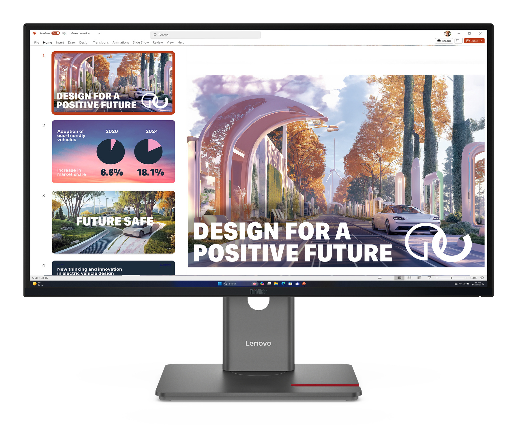 Lenovo Lenovo ThinkVision P27QD-40 Monitor