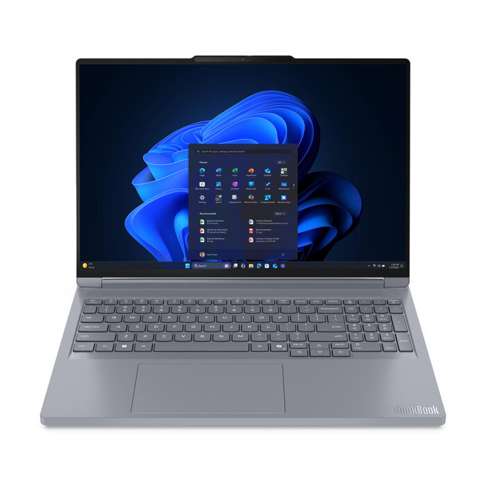 Lenovo Lenovo ThinkBook 16p G6 ADR AMD Ryzen™ 9 8940HX Laptop 40,6 cm (16") WQXGA 32 GB DDR5-SDRAM 512 GB SSD NVIDIA GeForce RTX 5060 Wi-Fi 7 (802.11be) Windows 11 Pro Belgisch Grijs