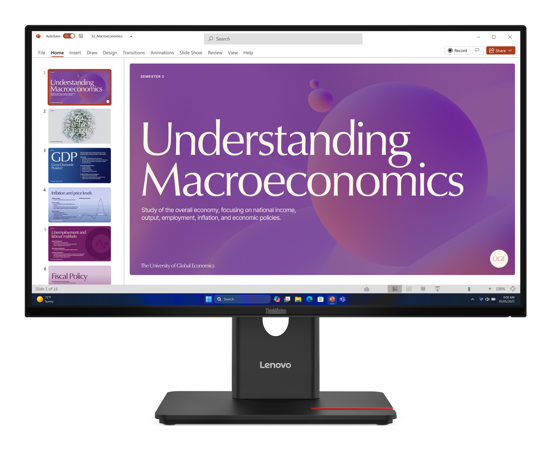 Lenovo Lenovo ThinkVision T24D-40 Monitor