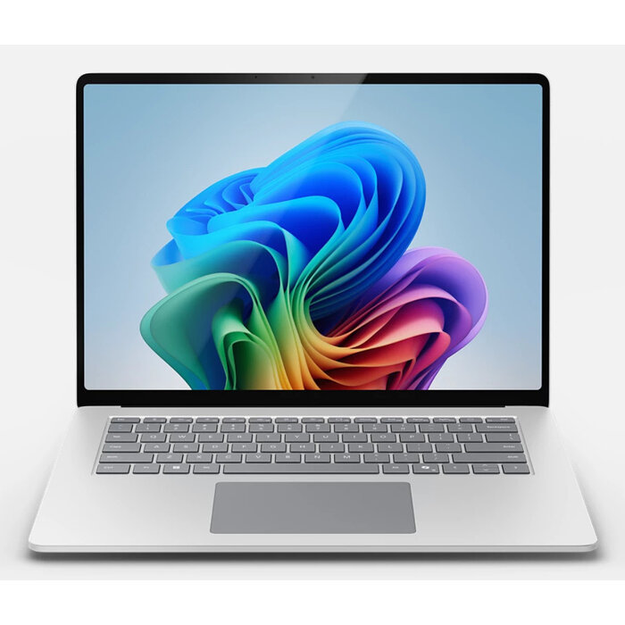 Microsoft Microsoft Surface Laptop ZHG-00006 laptop Copilot+ PC Snapdragon 38,1 cm (15") Touchscreen 2.5K 16 GB DDR5-SDRAM 256 GB SSD Wi-Fi 7 (802.11be) Windows 11 Home Engels Zwart Gecertificeerd Refurbished